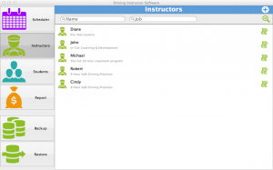 Driving Instructor Software for Mac -instructors